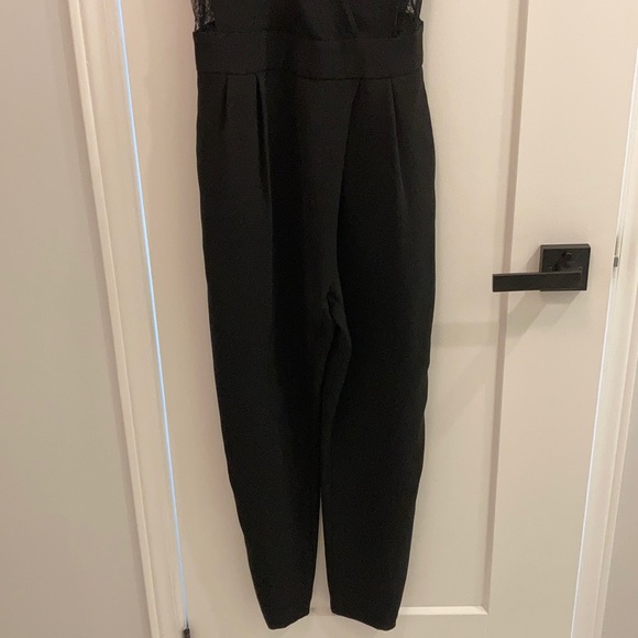 Zara black lace jumpsuit. Size XS. - Picture 7 of 8